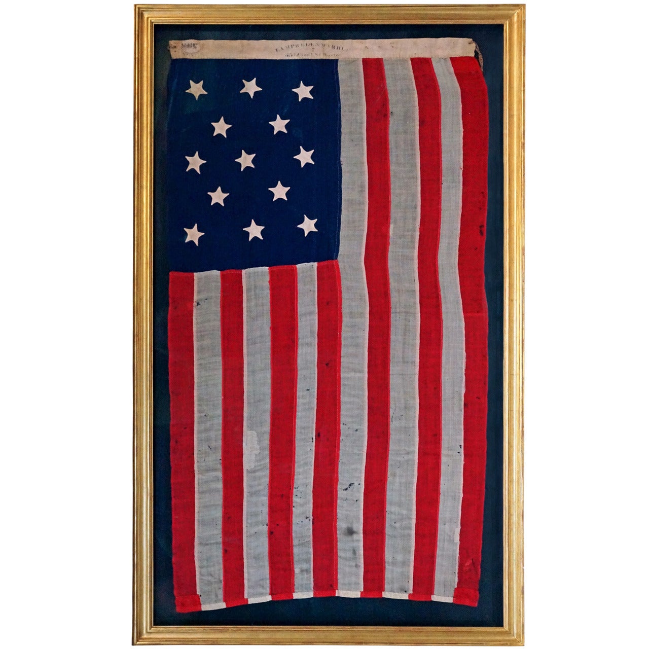 Lamprell & Marble 13-Star American Flag For Sale