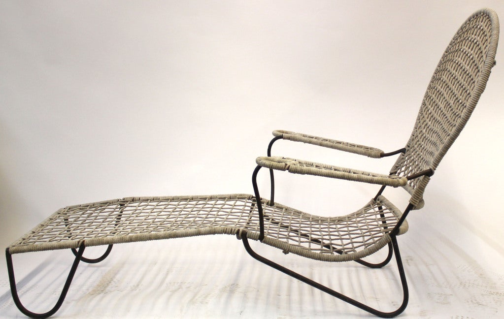 Unknown Set of Three Mid-Century Modern Lounge Chairs