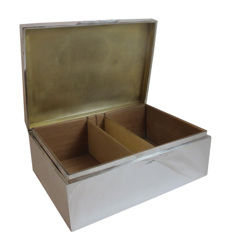 Sterling Silver Domed Box
