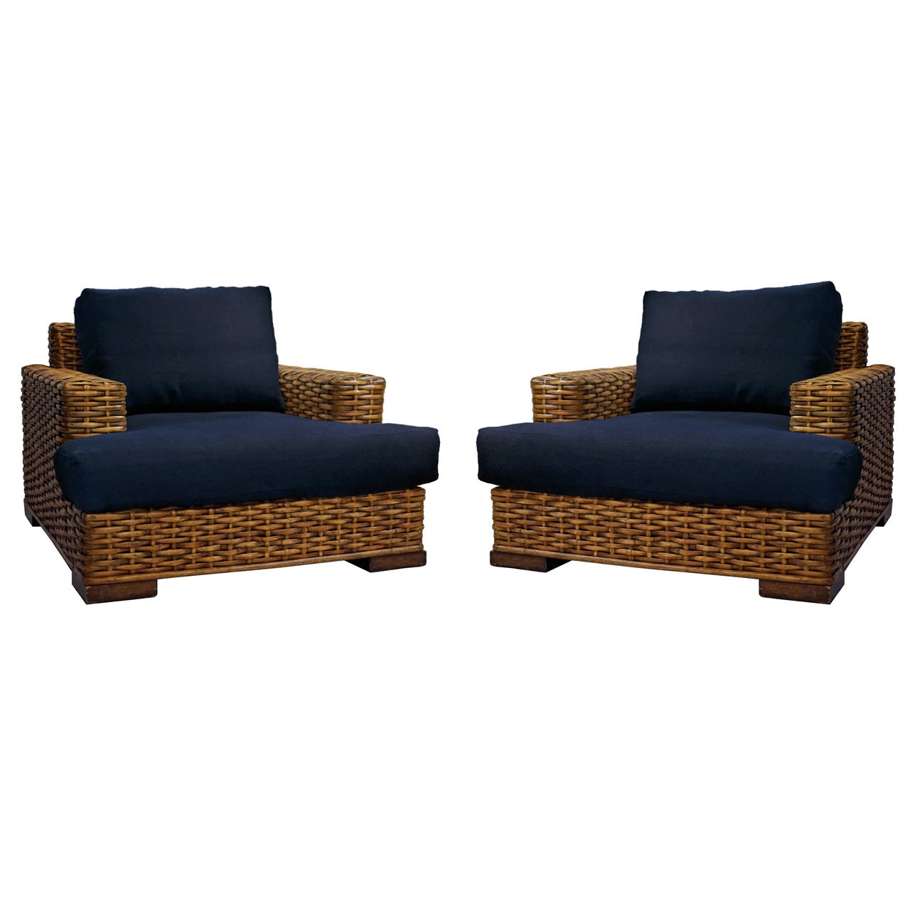Pair of Ralph Lauren Home Canyon Chairs