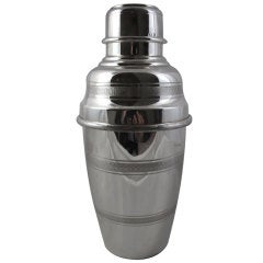 Sterling Silver Cocktail Shaker