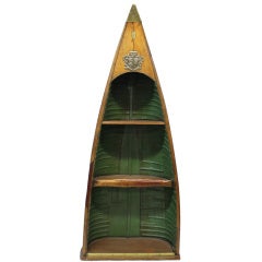 Vintage English Canoe Display