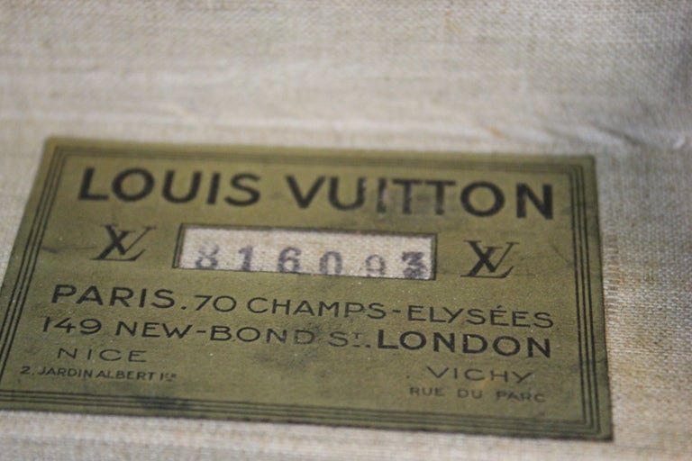 Leather Louis Vuitton Suitcase