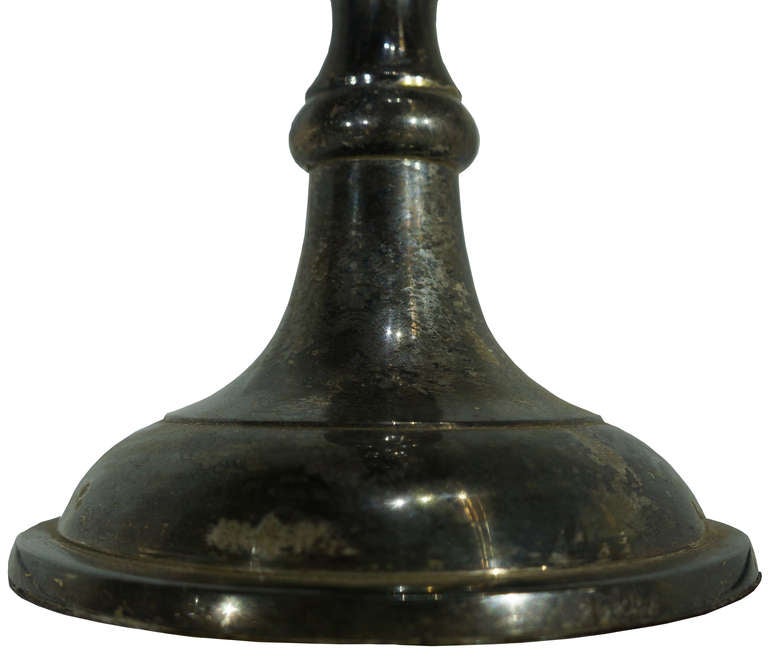 19th Century Candlestick Table Lamp In Excellent Condition In New York, NY