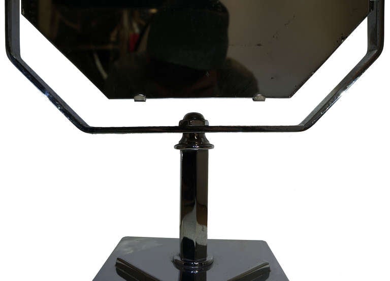 Unknown Antique Vanity Swivel Mirror