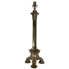 20th Century Bronze Table Lamp