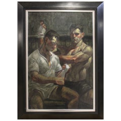 Portrait of Two Athletes by Mark Beard (Bruce Sargeant)
