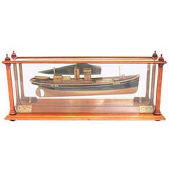 Victorian Ship Builder's Model of Steel Herring Drifter