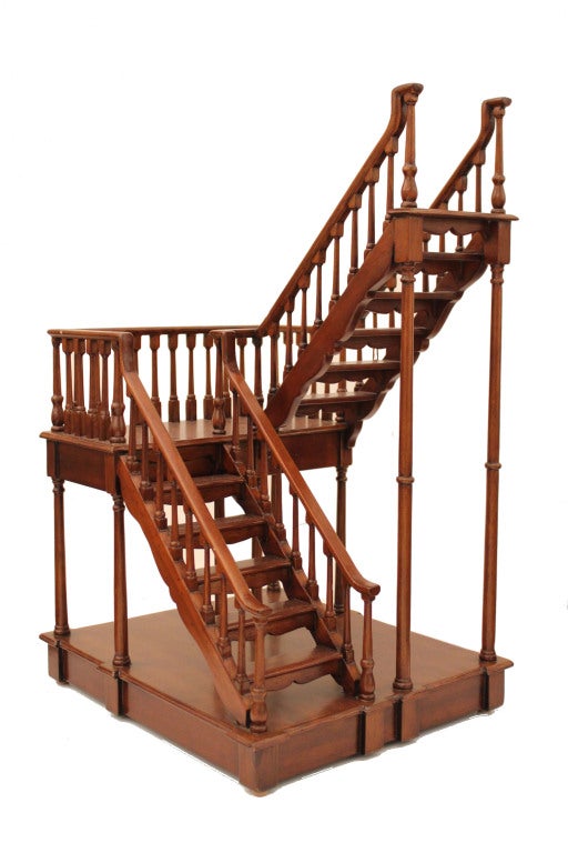 Handsome Architectural Model Staircase standing just over two feet tall.

*Not available for sale or ship to the state of California.