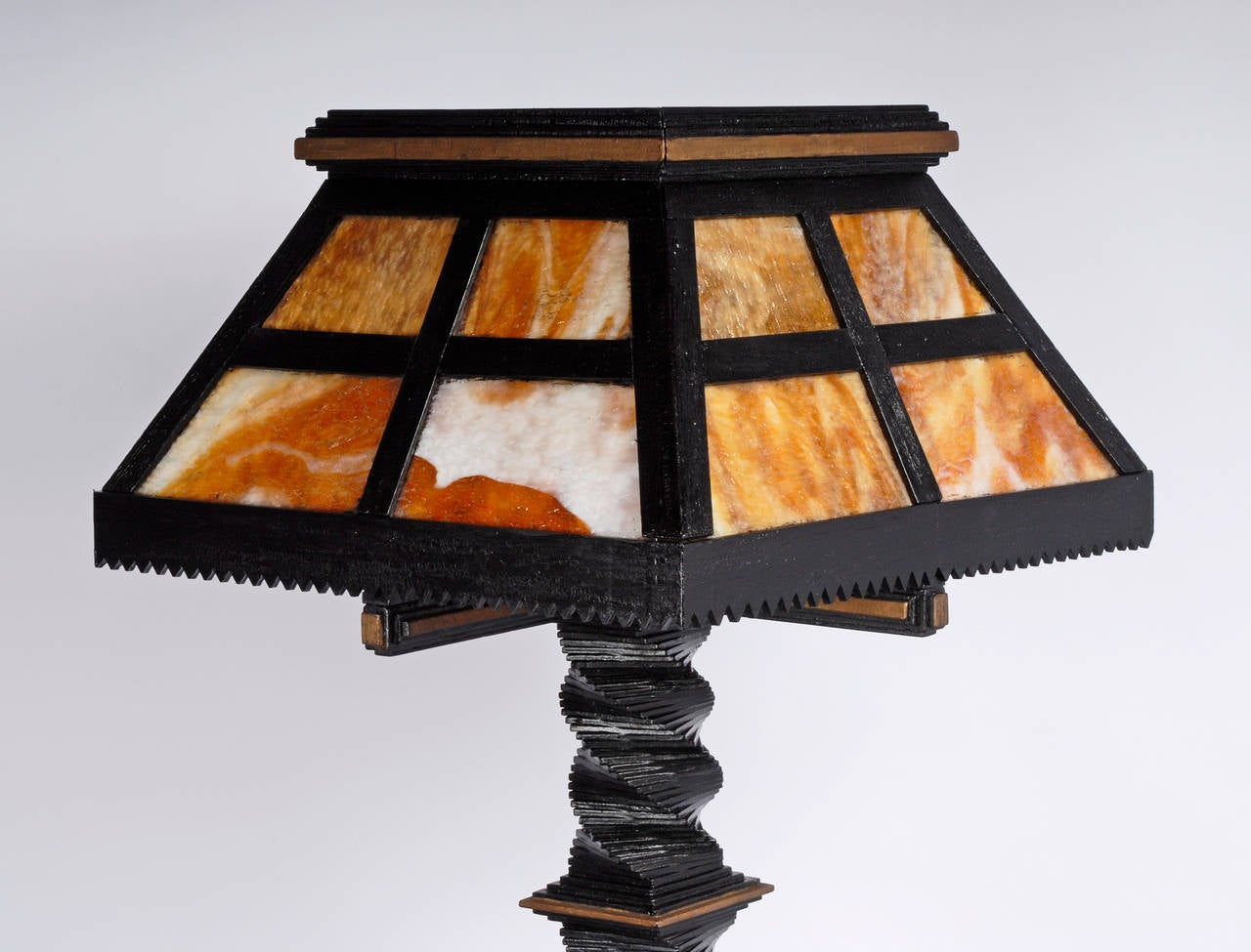 Mission Inspired Floor Lamp, 1920s 1