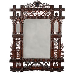 Masterwork Tramp Art 'Remembrance' Frame