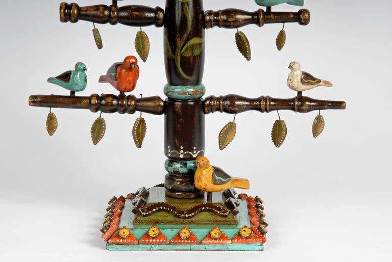 American Whimsical Bird Tree by Angie Dow