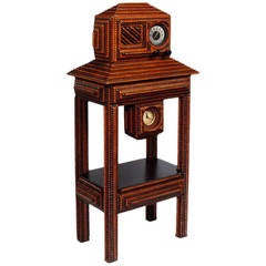 Two Piece Tramp Art Radio Stand