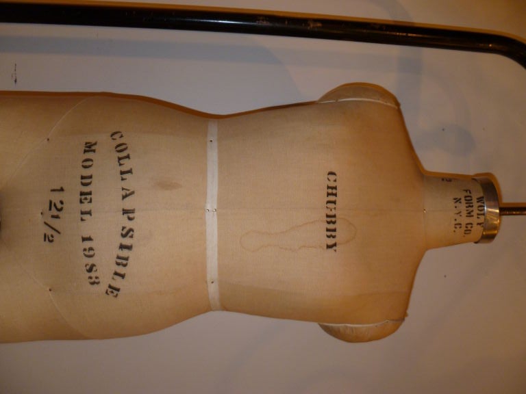 Who Are You Calling Chubby? Vintage Form on Industrial Stand