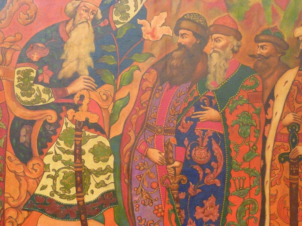 Evgeniy Andreevich Agafonov Russian Painting Tsar