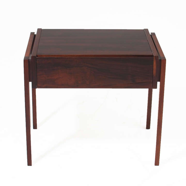 Brazilian Mid-Modern Petite Side Table by Cimo For Sale