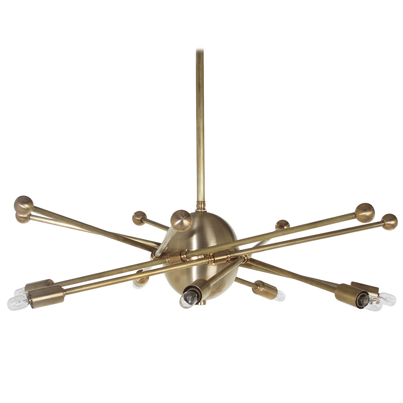 Arana Chandelier with Adjustable Arms by Thomas Hayes Studio