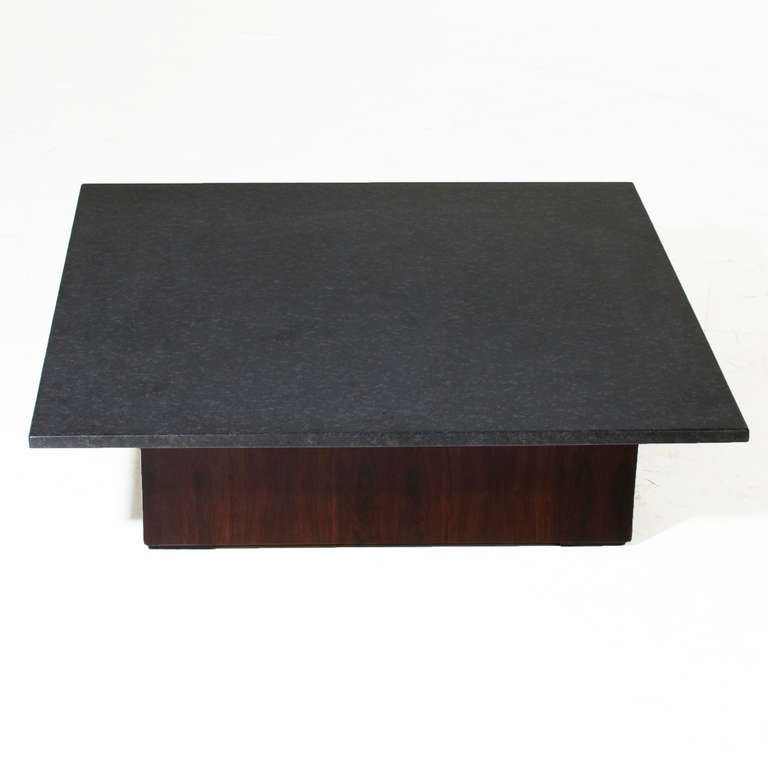 square granite coffee table