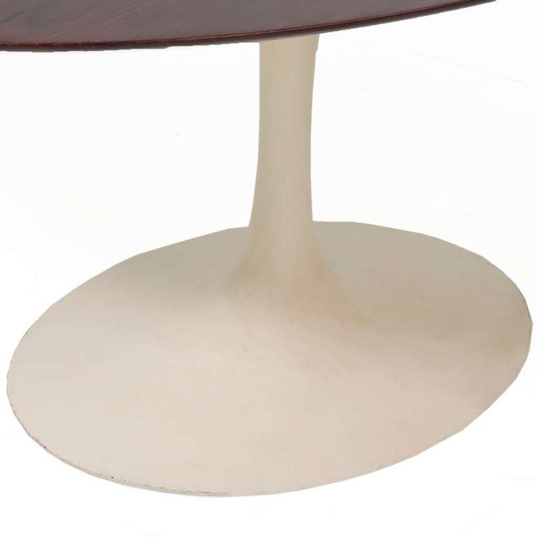 Eero Saarinen Tulip Rosewood Dining Table  1