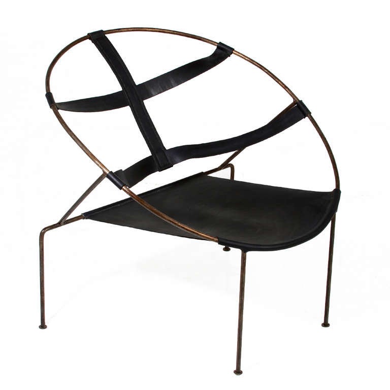 Mid-20th Century Pair of Brazilian Lounge Chairs by Flavio de Carvalho