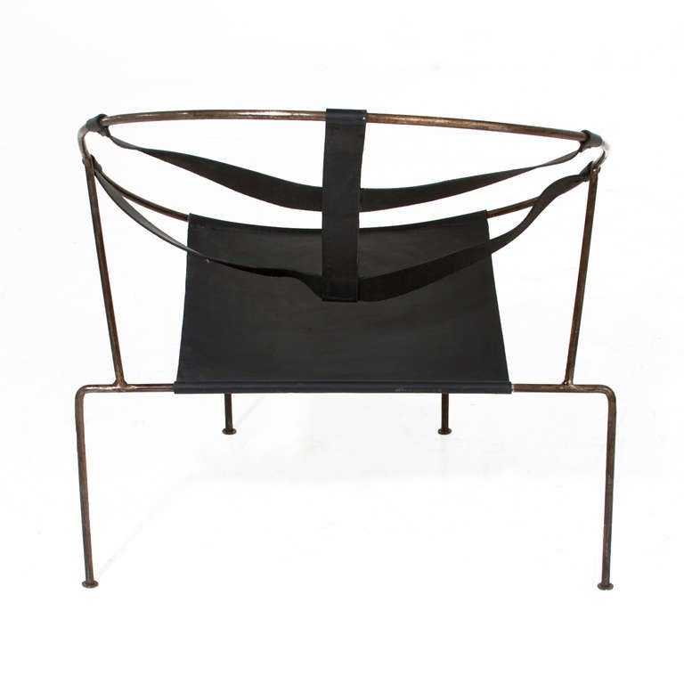 Pair of Brazilian Lounge Chairs by Flavio de Carvalho 1