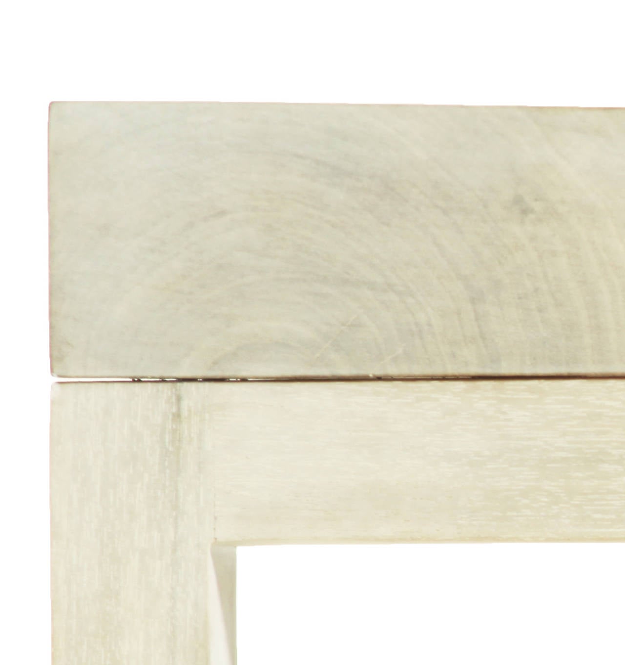 The Basic Coffee Table in Bleached Walnut by Thomas Hayes Studio 2
