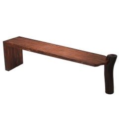 Used Large solid Angelime Pedra Console Table by Tunico T.