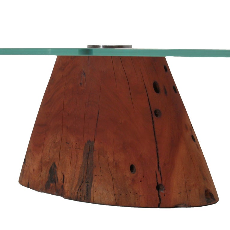 Contemporary Tunico T. Salvaged Jatoba Wood Coffee Table For Sale