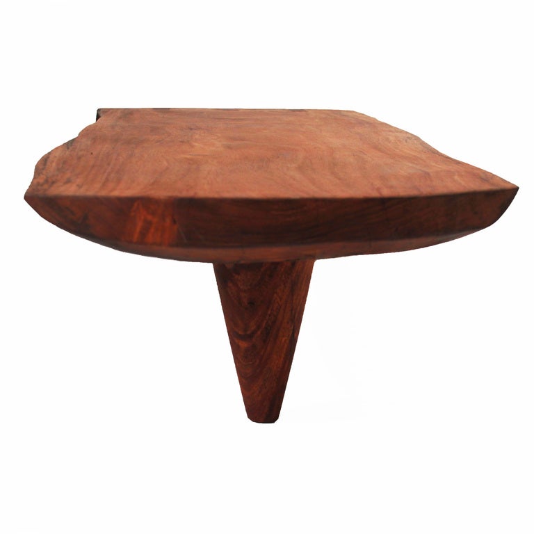 Tunico T. Minimalist Reclaimed Tamboril Wood Coffee Table or Bench  For Sale 1