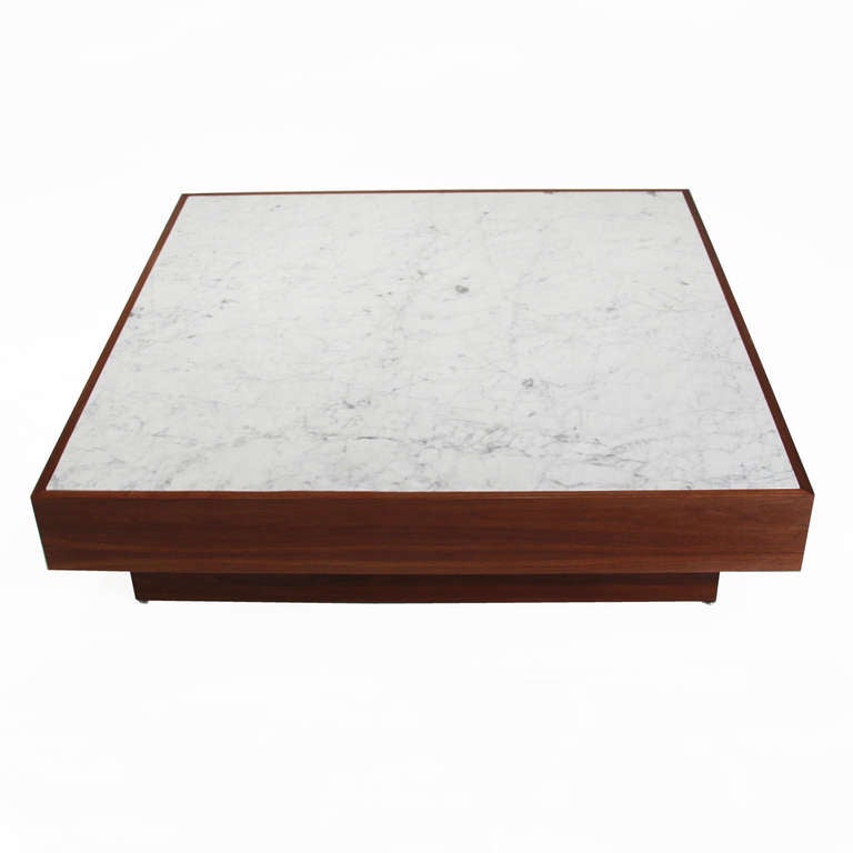 Quadrar Coffee Table by Thomas Hayes Studio In Excellent Condition For Sale In Hollywood, CA