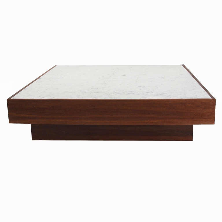 Contemporary Quadrar Coffee Table by Thomas Hayes Studio For Sale