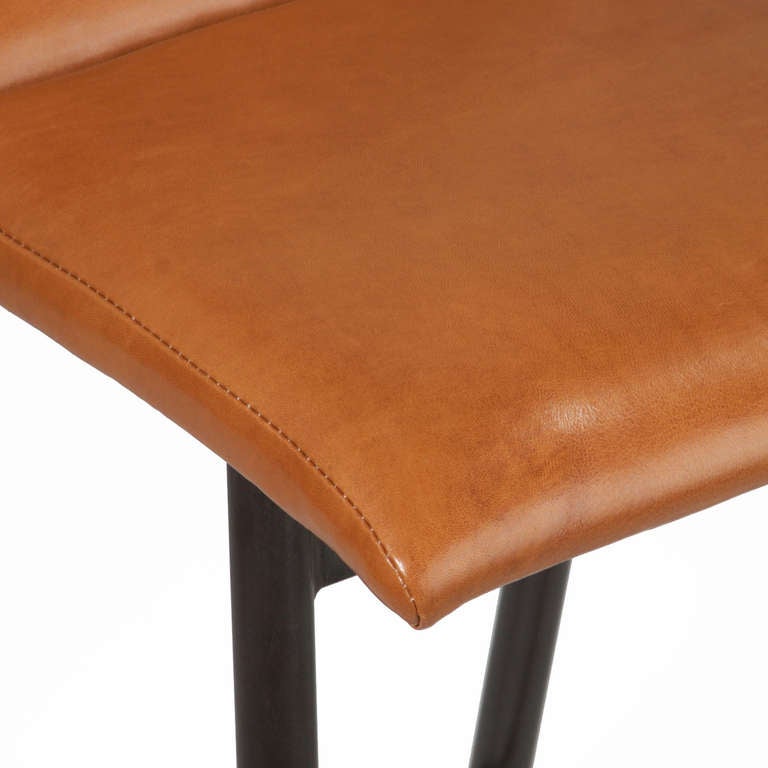American The Gachot Bar Stool by Thomas Hayes Studio