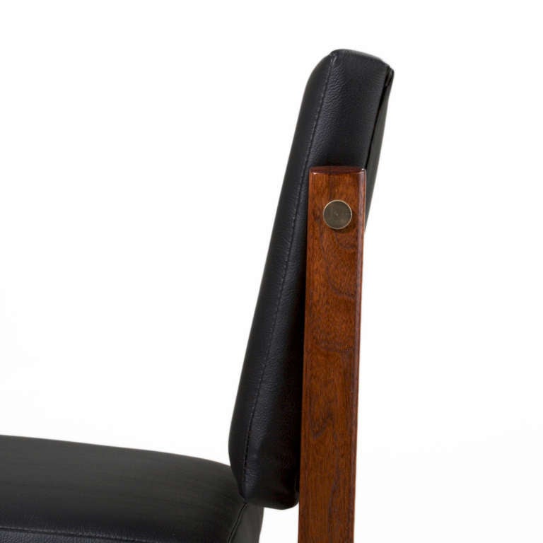Contemporary The Basic Dining Chair in Walnut by Thomas Hayes Studio