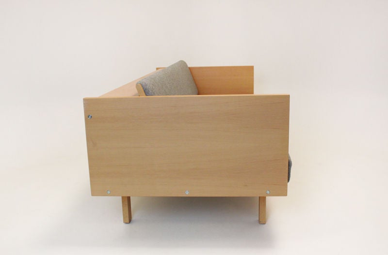 Hans Wegner birch & wool sleeper sofa 3