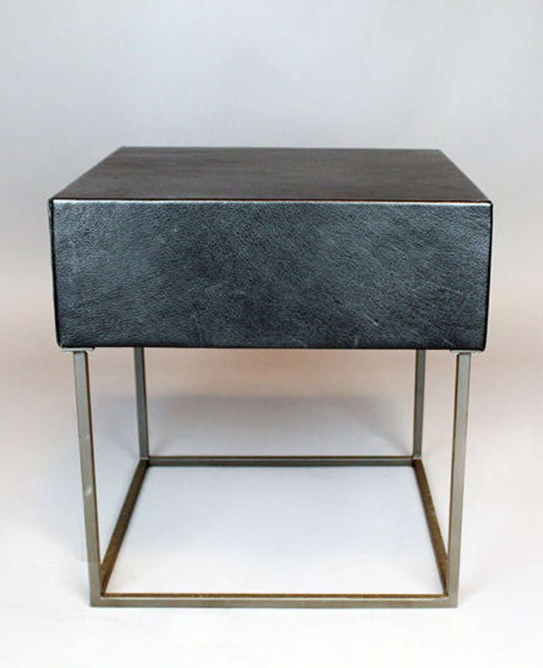 Contemporary The Deane Side Table by Thomas Hayes Studio