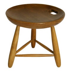 "Mocho Banco" (Milk Stool) in Peroba Wood by Sergio Rodrigues