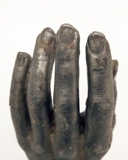 Bronze A cast bronze hand sculpture