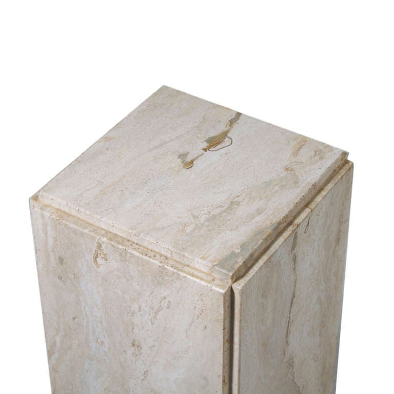 Marble Pedestal Attributed to Laverne 1