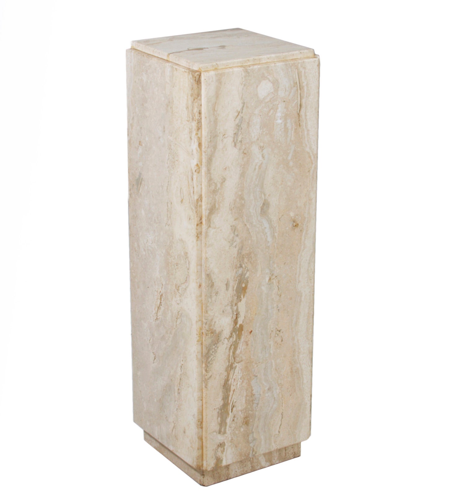 Marble Pedestal Attributed to Laverne