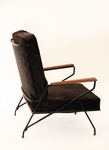 American Salterini tall lounge chairs by Maurizio Tempestini