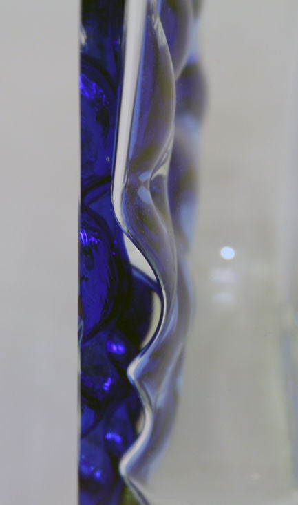 Abstract Scandinavian Glass Vase 2