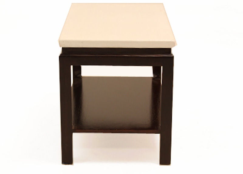 Paul Frankl Cork Topped End Table