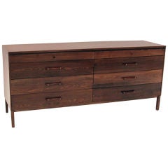 Paul Mccobb early dresser with Rosewood Hardware