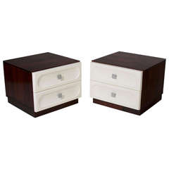 Pair of Rosewood Night Stands