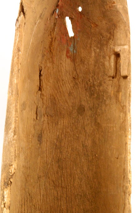 Mid-20th Century Tip of a Small Ipe Canoe from Bahia, Brazil