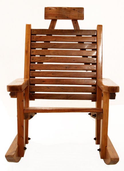 solid oak rocking chair sale