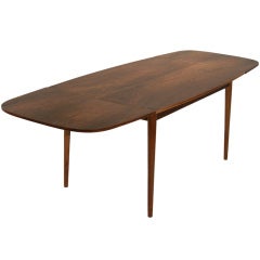 Teak Dining Table With Two Leafs By Kurt Ostervig For Brande Mobelindustri