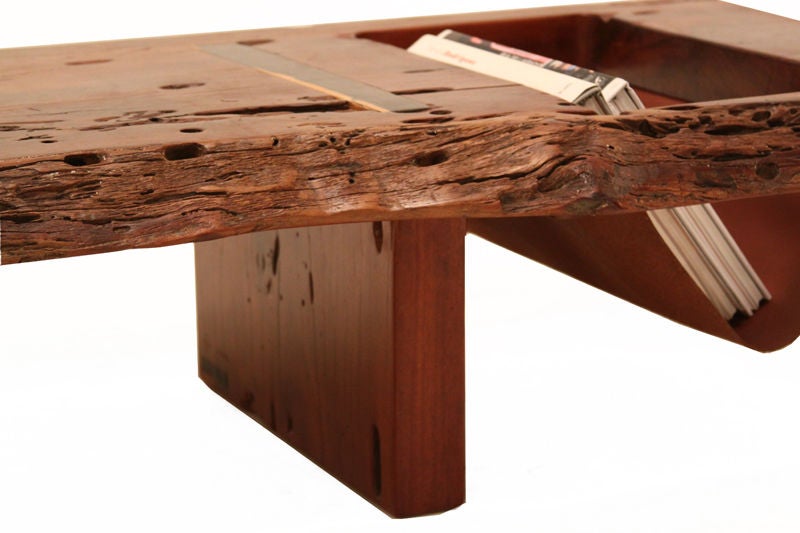 Large live edge coffee table or bench by Zanini De Zanine 1