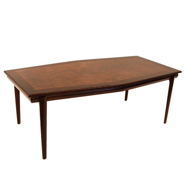 Monteverdi Young Walnut Burl Dining Table For Sale