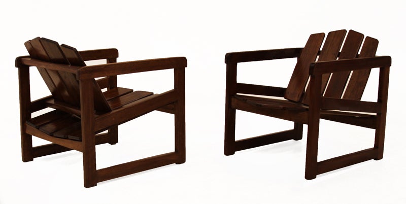 Set of 4 Sergio Rodrigues Taja Danif chairs 1